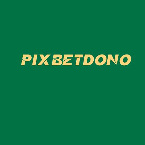 Logo da PIXBETDONO