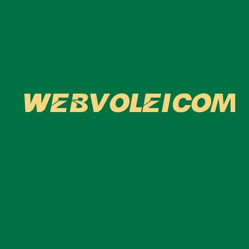 Logo da WEBVOLEICOM